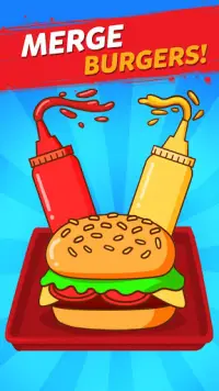 Merge Burger: Food Evolution Cooking Merger Screen Shot 0