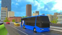 City Coach Bus Simulator 2021: New Bus Driving Screen Shot 4