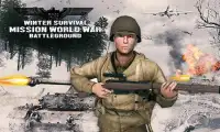 Winter Survival Mission - World War Battleground Screen Shot 3