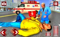 gila menyetir menyelamatkan ambulans permainan Screen Shot 2