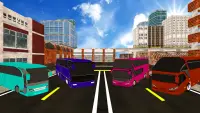 City Coach Bus Parking Simulator Driving School Screen Shot 5