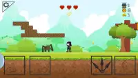 NINJA SIDE 2D : Platform Game Screen Shot 3