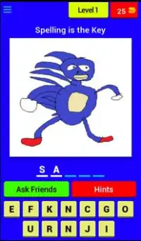 Sonic Quiz: Guess the Sanic Character Screen Shot 0