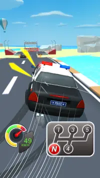 Changez la vitesse - Gear run 3D Screen Shot 0