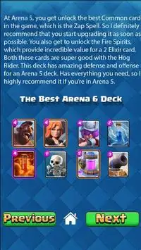 Guide for Clash Royale Screen Shot 4