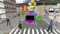 المترو حافلة موقف سيارات: حافلة موقف سيارات ألعاب Screen Shot 0