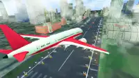 हवाई जहाज सिम्युलेटर उड़ान खेल Screen Shot 1