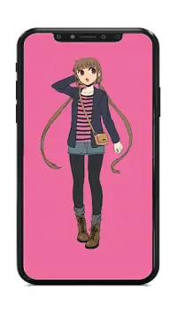 Anime Girls Fashion : Games Screen Shot 0