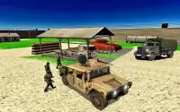 Jeep Militer Parkir City 3D Screen Shot 6