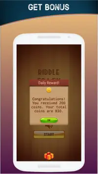 Word Riddle Crack - Free Offline Word Quiz Game Screen Shot 8