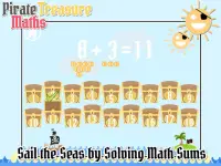 Pirate Treasure Maths-Addition Screen Shot 2