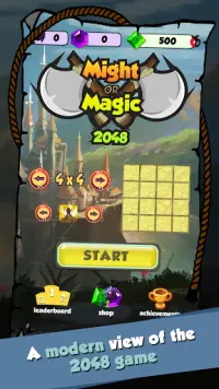 Might lub Magic 2048: Potyczki Legendy Screen Shot 0