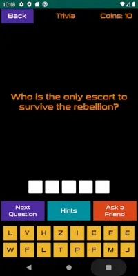 Quiz About Hunger Games - Trivia and Quotes Screen Shot 3