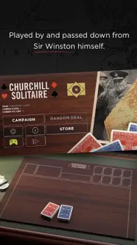Churchill Solitaire Card Game Screen Shot 1