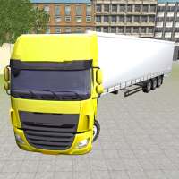 Lieferung LKW Fahrer 3D