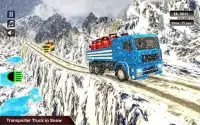 3D camión montaña manejar simulador Screen Shot 5