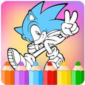 How To Color Sonic theHedgehog