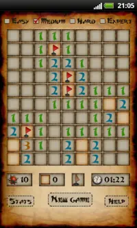 Minesweeper - 지뢰 찾기 Screen Shot 1