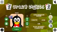 Crazy Eights Online Screen Shot 1