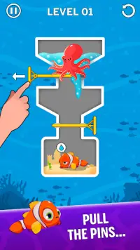 Water Puzzle - Fish Rescue Screen Shot 0