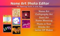 Name Art Photo Editing App Screen Shot 2