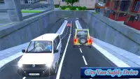 Crazy City Van Sim 3D:Public Transport Adventure Screen Shot 3