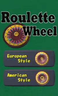 Roulette Wheel Screen Shot 0