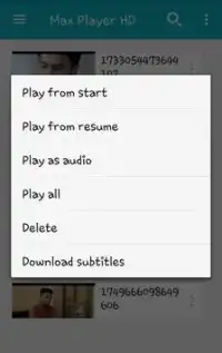 Max Player: Play Full HD Video Screen Shot 1