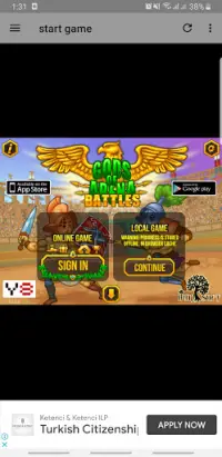 Gods of Arena Battles Screen Shot 0