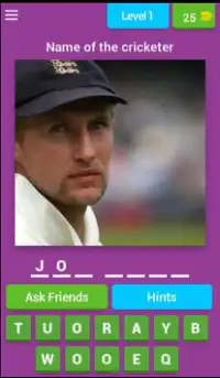 Guess the Cricketers Name Quiz Screen Shot 0