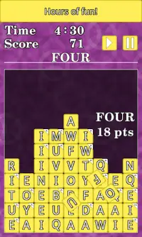 WordTris - The word spelling tower game Screen Shot 7