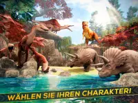 Dinosaurier Rennen Überleben - 3D Simulator Spiel Screen Shot 10