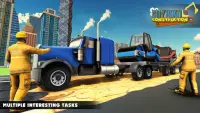 Mega City Road Construction Machine Operator Game Screen Shot 3