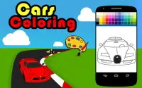 Cars Coloring Screen Shot 7