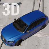 RS6 Driving Audi Simulator