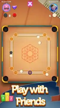 CarromBoard - Multiplayer Carrom Board Pool Game Screen Shot 0