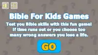 Bible For Kids Games Screen Shot 0