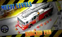 Fire Fighting Emergency Rescue Truck Parking Game Screen Shot 7