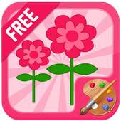 Flower Coloring Game