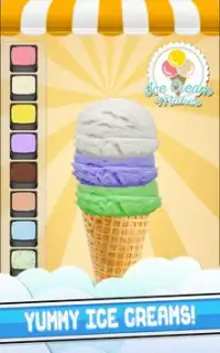Frozen Ice Cream Cooking Game! Screen Shot 0