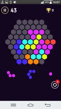 Hexagon - Block Puzzle Screen Shot 1