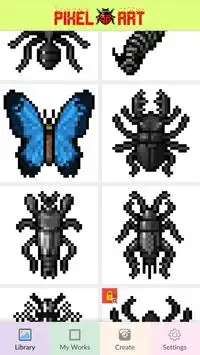 Bug Color By Number Screen Shot 2