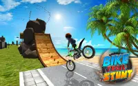 Bike Trail Stunt Tricks Jeux de course de moto Screen Shot 2