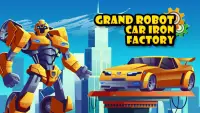 Grand Robot Car Iron Factory Maker Game Screen Shot 5