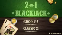 Blackjack 2 in 1 Screen Shot 1