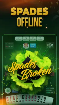 Spades Offline - Card Game Screen Shot 11