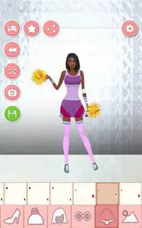 Games berdandan cheerleader Screen Shot 13