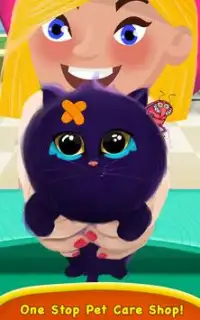 Cute Virtual Pet Shop - Baby Pet Care & Spa Screen Shot 2