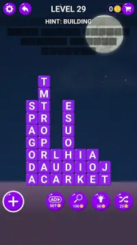 Word Chunks - Free IQ Word Puzzle Games for Adults Screen Shot 2
