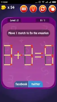 Move The Matches Screen Shot 2